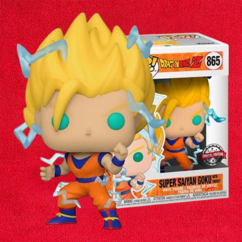 Funko POP! Dragon Ball Z: SS Goku w/Energy EXM