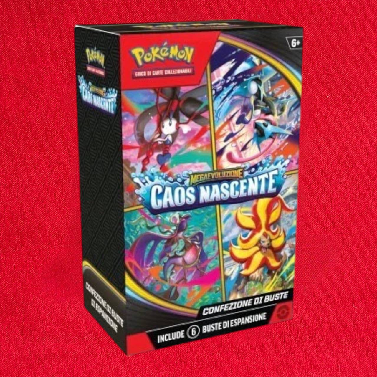 Pokémon Caos Nascente Bundle 6 Buste ITA