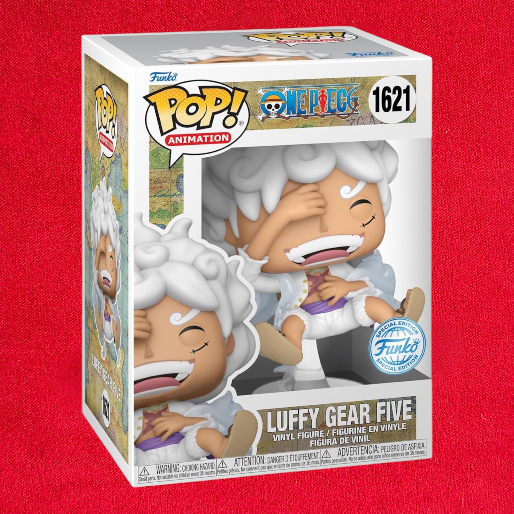One Piece POP! Animation Figure Luffy Gear Five
Laughing 9 cm Special Edition