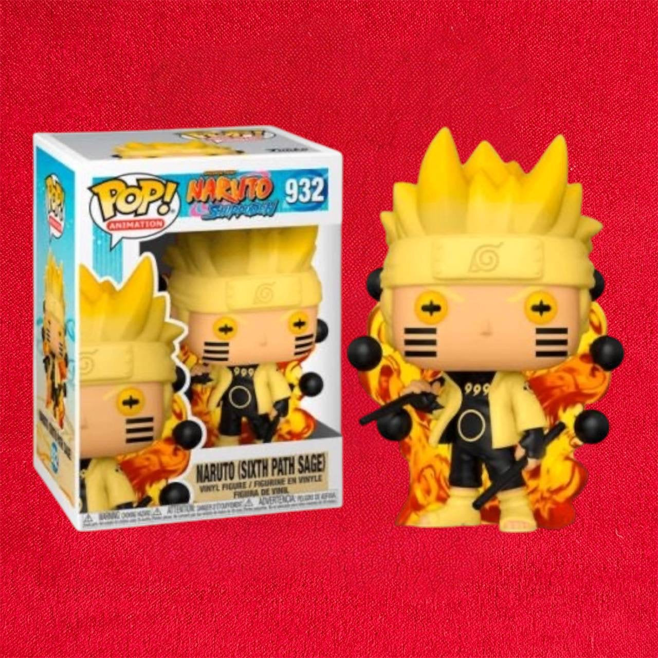 Naruto POP! Animation Vinyl Figure Naruto Six Path Sage 9 cm