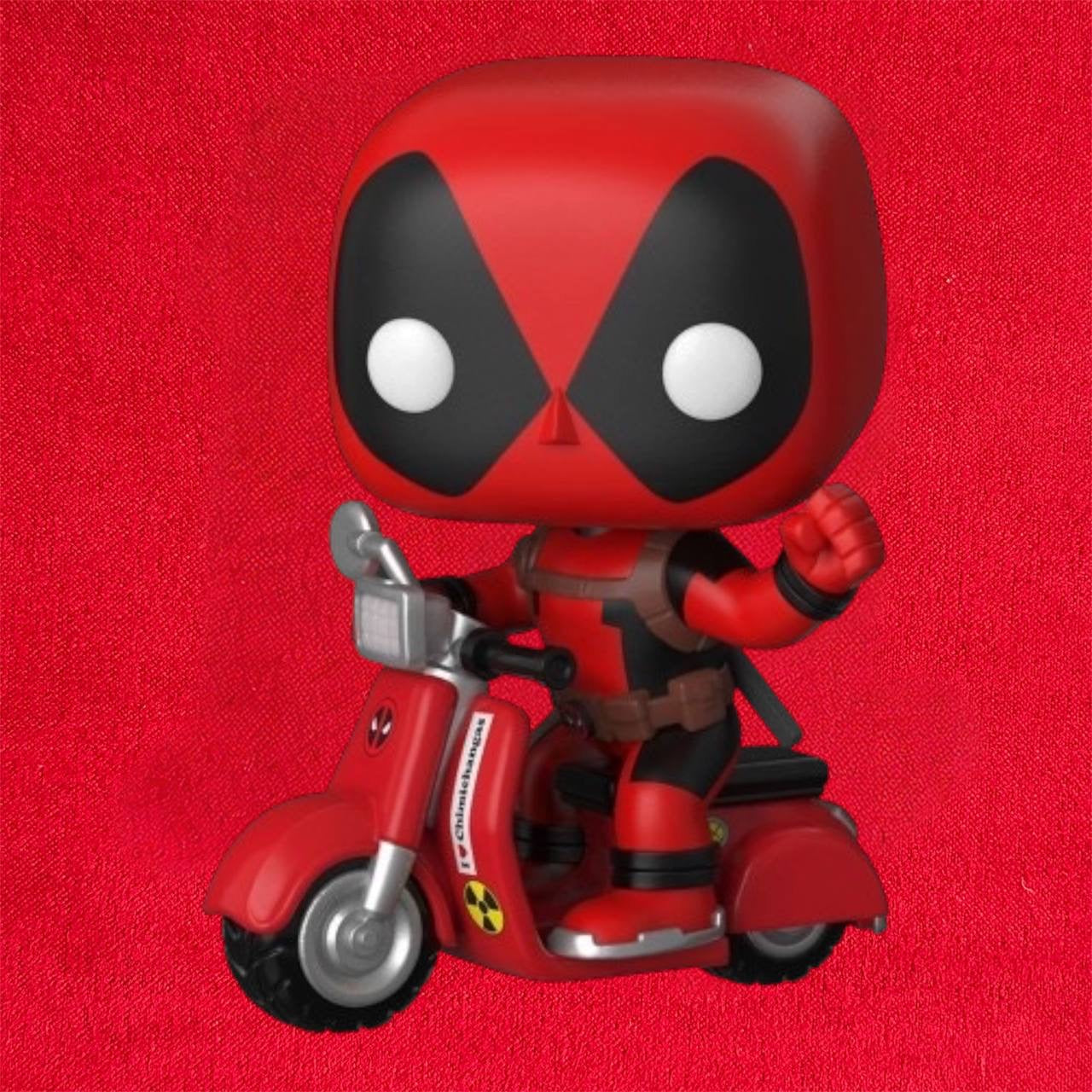Deadpool POP! Rides Vinyl Figure Deadpool and Scooter 9 cm