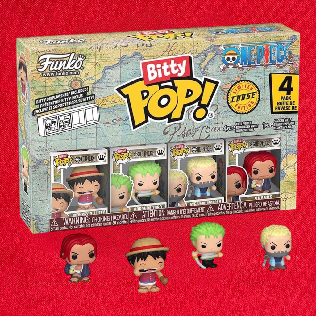 One Piece Funko Bitty Set Completo