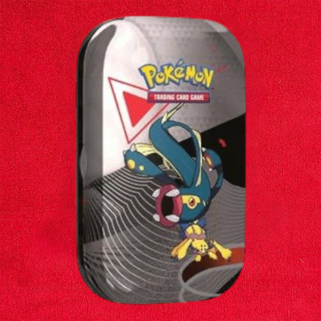 Mini Tin Pokémon Luce Nera e Fuoco Bianco x 1 - Artwork casuale
