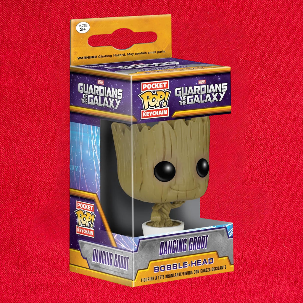 Portachiavi Guardians of the Galaxy Pocket POP! Viny.
Keychain Dancing Groot 4 cm