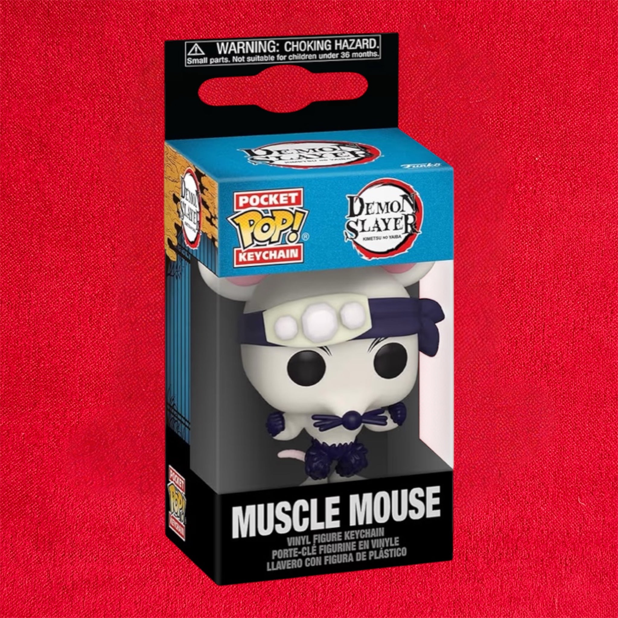 Portachiavi Demon Slayer:
Kimetsu no Yaiba POP! Vinyl
Keychains 4 cm Muscle
Mouse