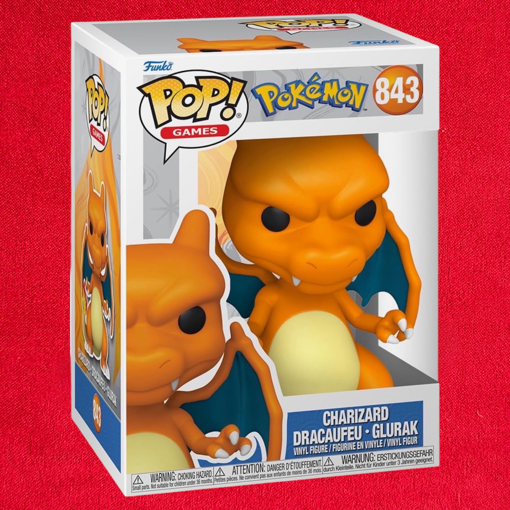 Pokémon POP! Games Vinyl
Figure Charizard (EMEA) 9 cm