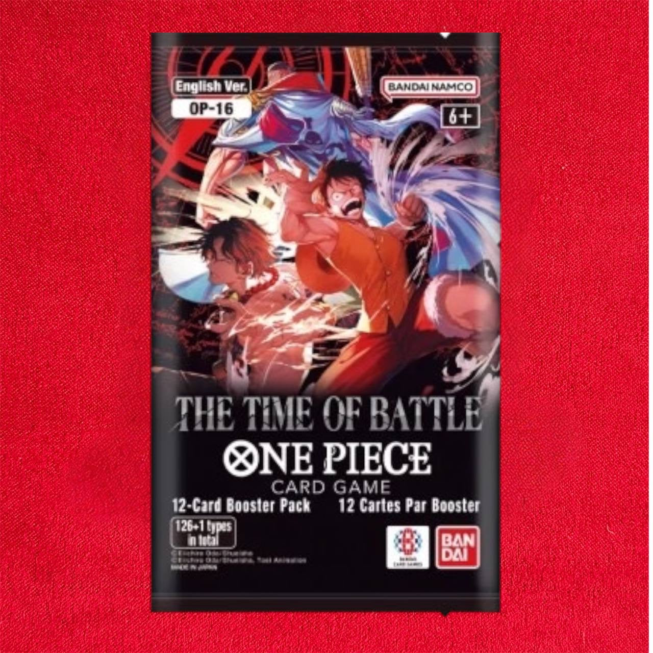 One Piece ENG The Time of Battle OP-16 Box 24 Buste