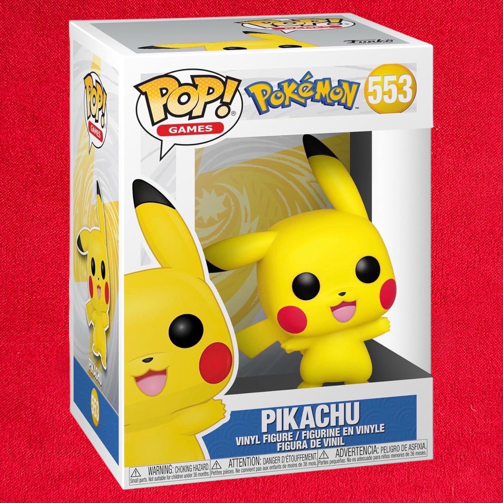 Pokémon POP! Games Vinyl
Figure Pikachu Waving (EMEA) 9