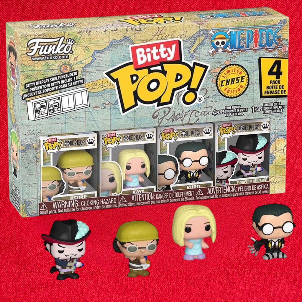 One Piece Funko Bitty Set Completo