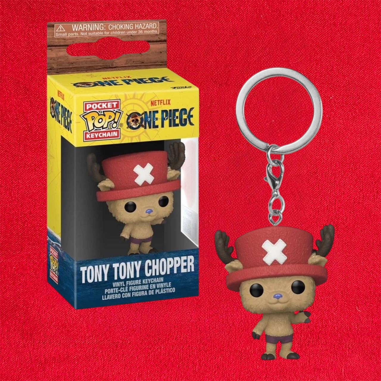 Portachiavi One Piece POP! Vinyl Keychains 4 cm Chopper Netflix
