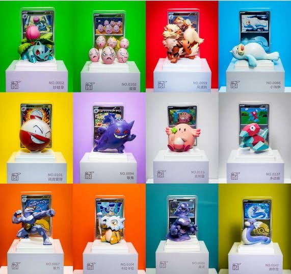 Pokemon 151 Dream Painting Collection Figure Set Chinese