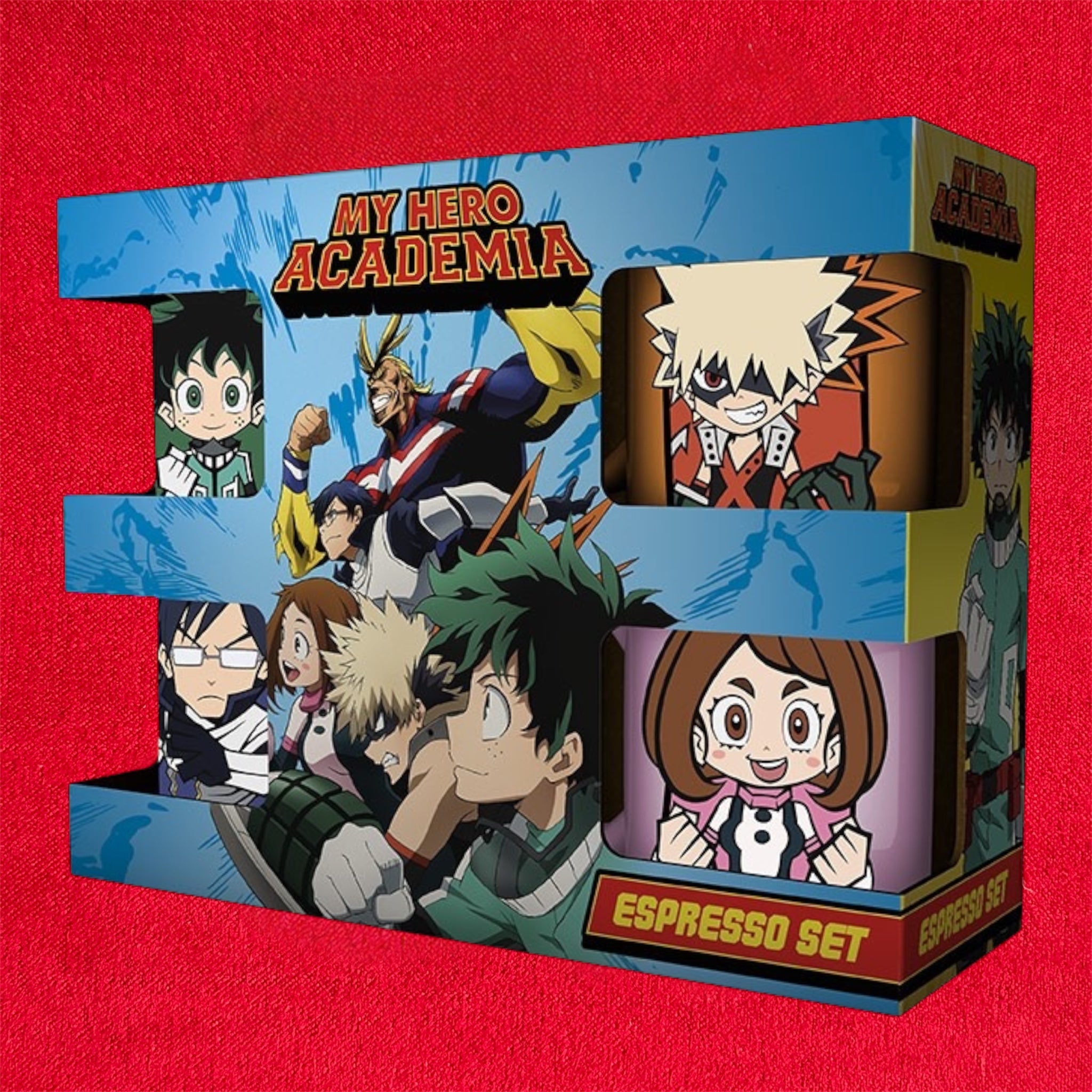 Set 4 Tazzine -  My Hero Academia