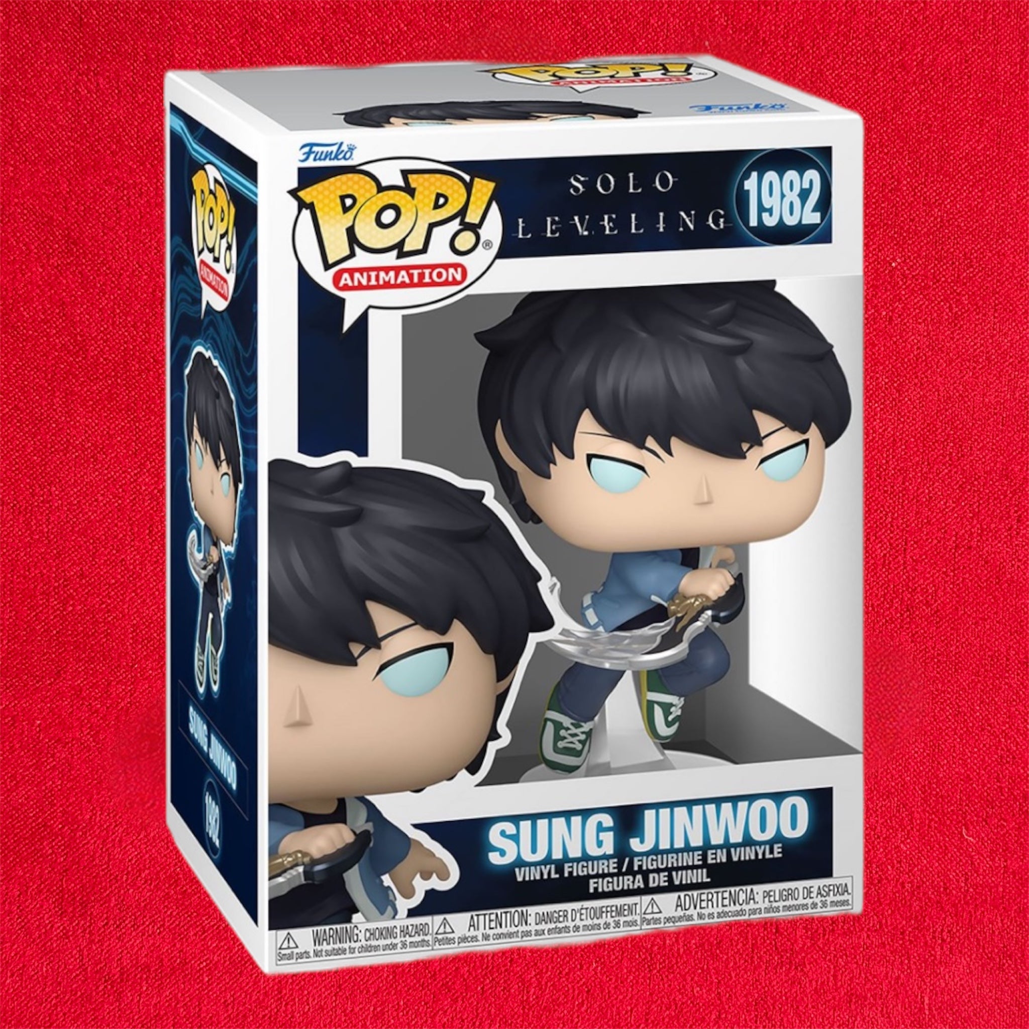 Solo Leveling POP!
Animation Vinyl Figure Sung
Jinwoo 9 cm Regular