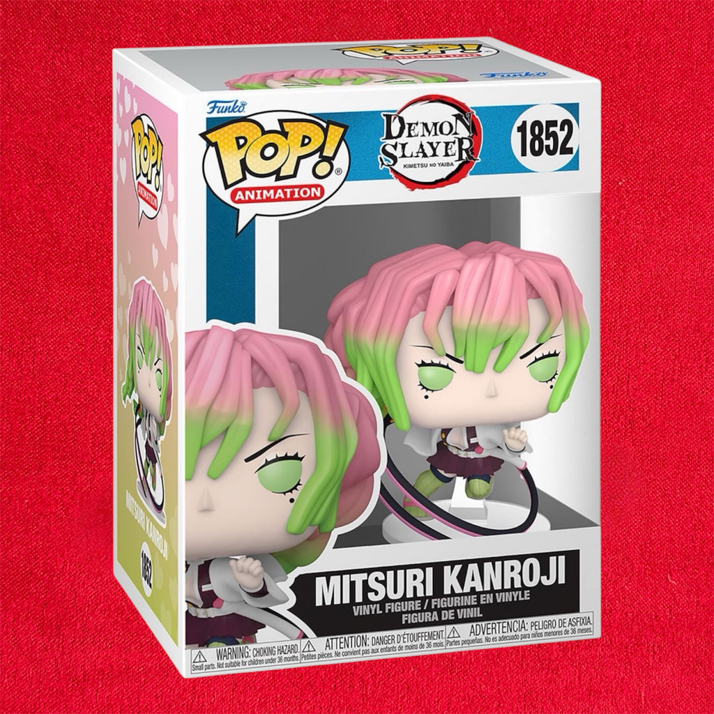 Demon Slayer: Kimetsu no
Yaiba POP! Animation Vinyl
Figure Mitsuri (Attack) 9 cm