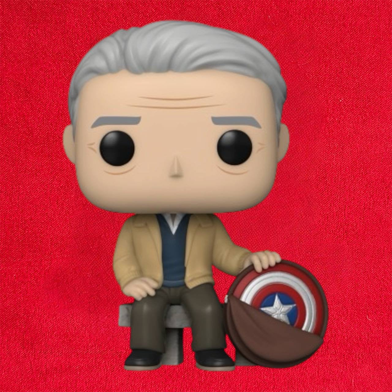Marvel: Year of the Shield 80th Anniversary POP! Old Man Steve 9 cm
