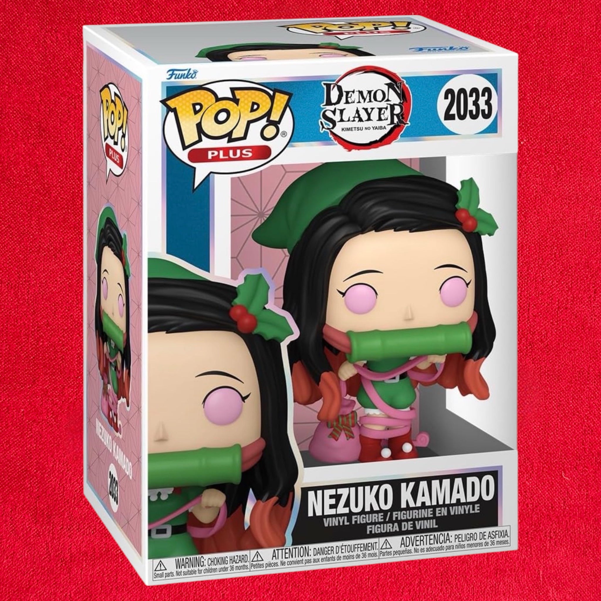 Demon Slayer: Kimetsu no Yaiba
POP! Plus Animation Vinyl
Figures Nezuko Holiday 9 cm