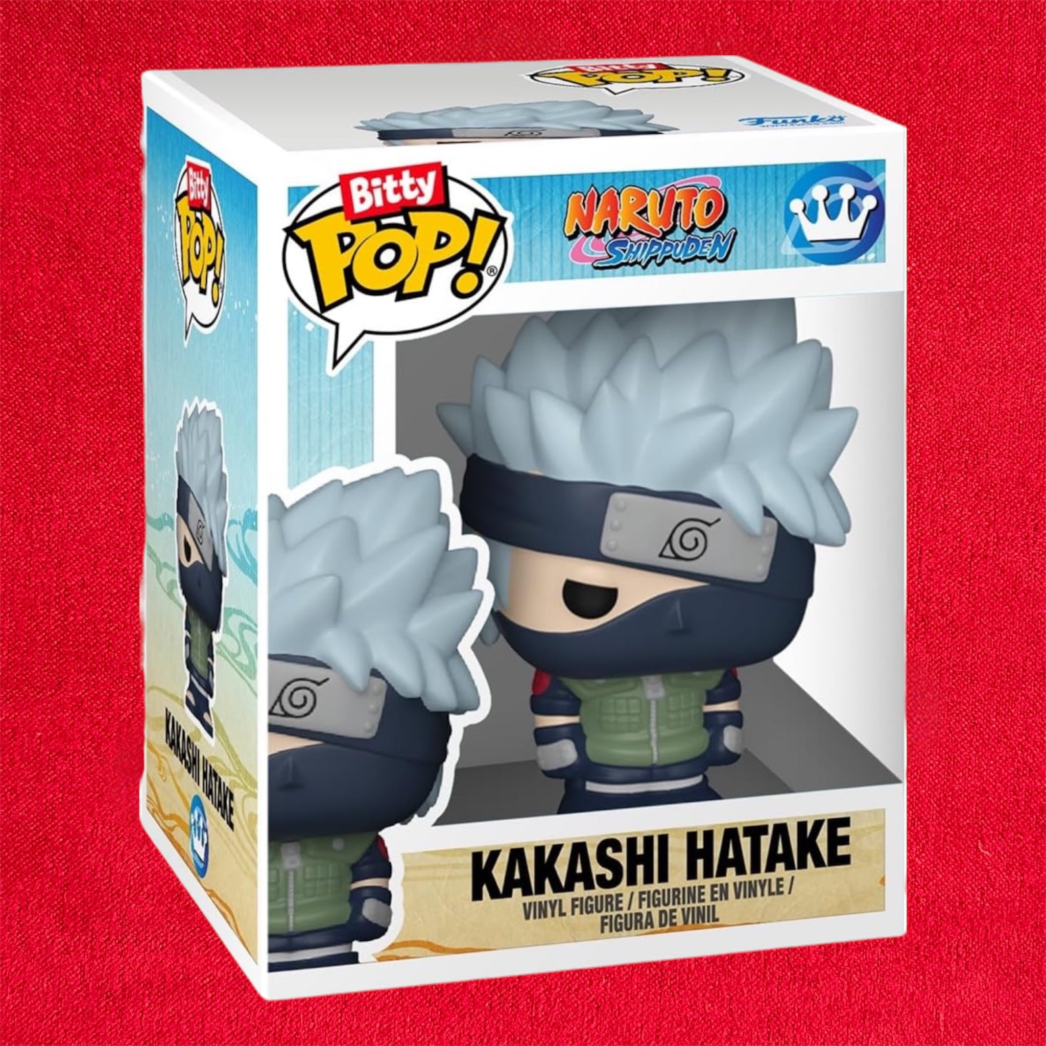 Bitty Naruto
Shippuden POP! Vinyl Figure
Pack da 4 Naruto Shippuden 2,5
cm