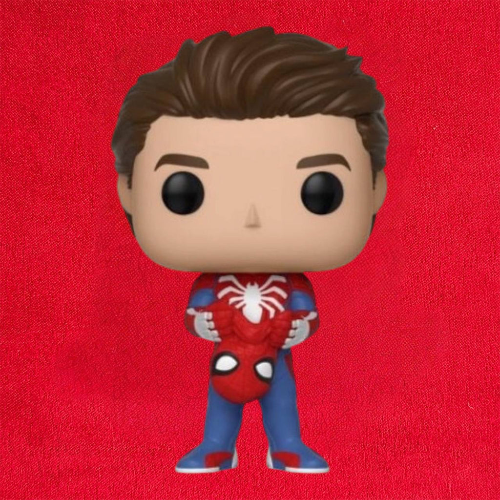 Spider-Man POP! Games Vinyl Figure Unmasked Spider-Man 9 cm