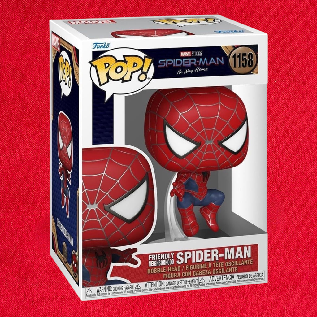 Spider-Man: No Way Home
POP! Marvel Vinyl Figure
Friendly Neighborhood 9 cm