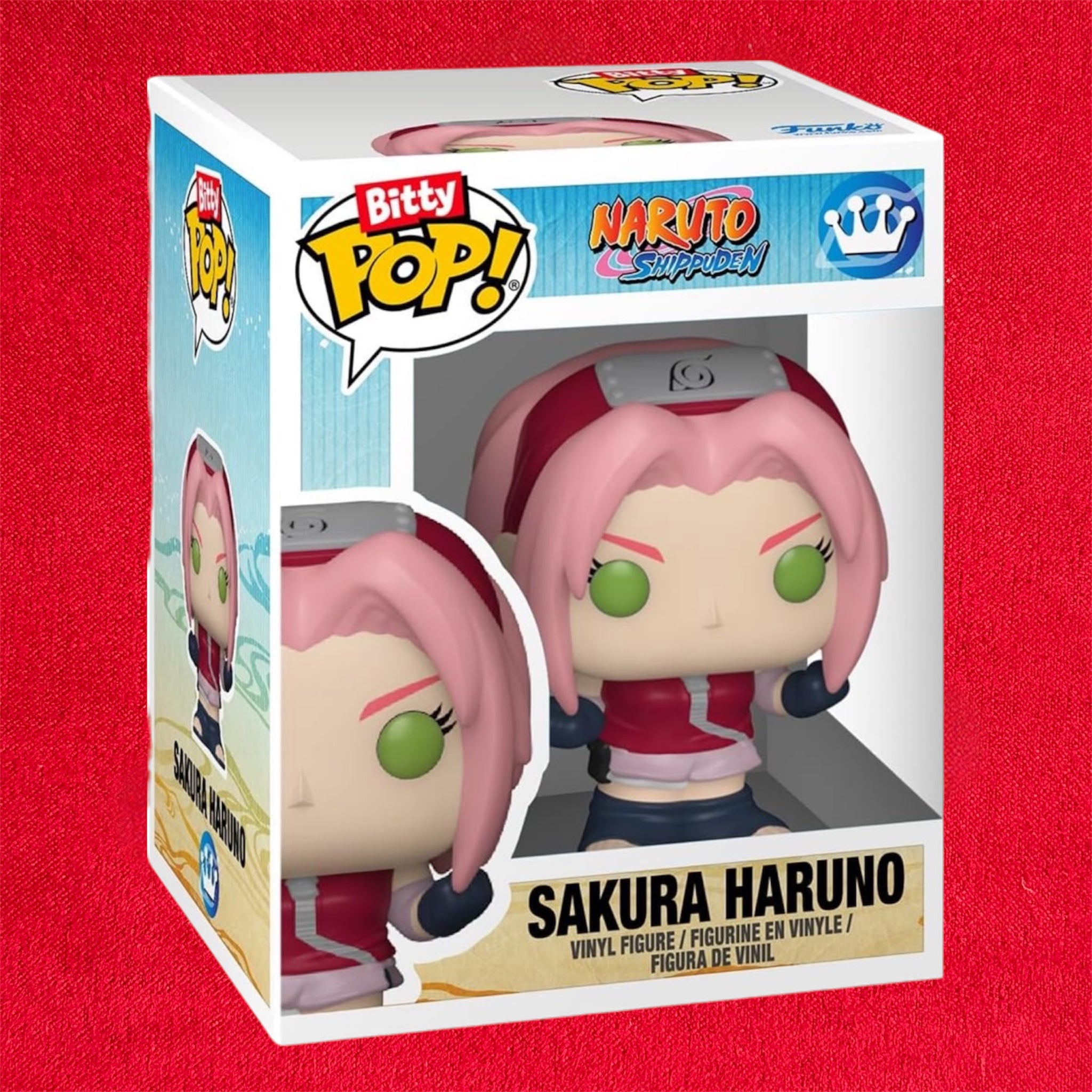 Bitty Naruto
Shippuden POP! Vinyl Figure
Pack da 4 Naruto Shippuden 2,5
cm