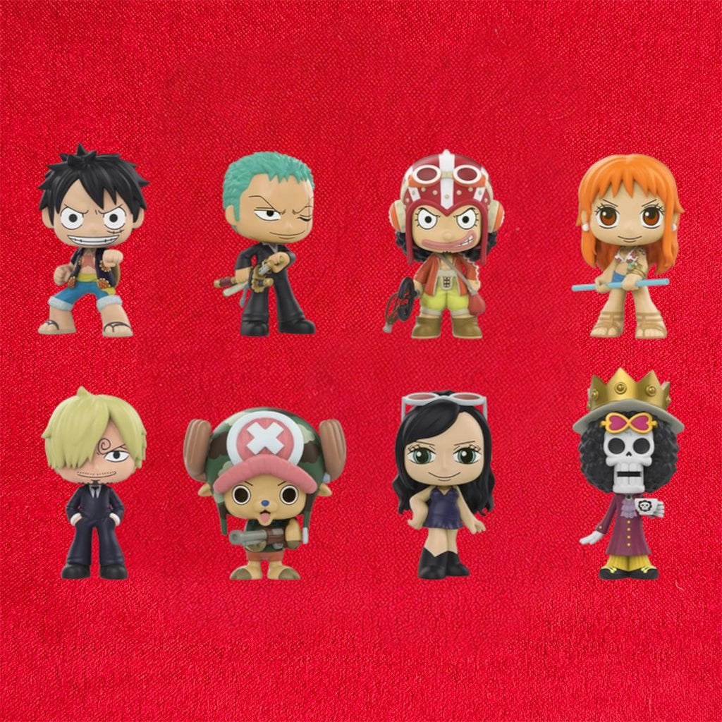 One Piece Minis Funko Figures 6 cm Set Completo 8 Personaggi