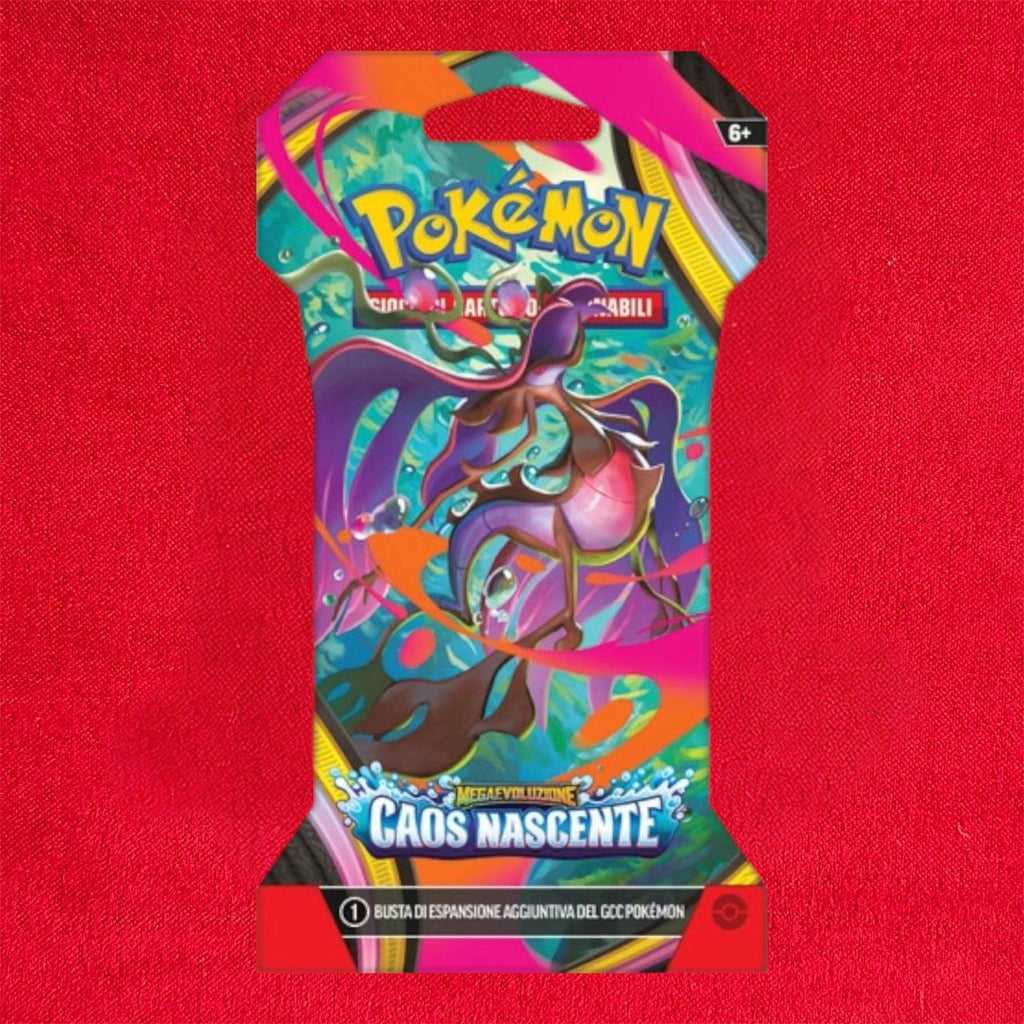 1 x Caos Nascente Megaevoluzioni Carte Pokémon - Artwork casuale