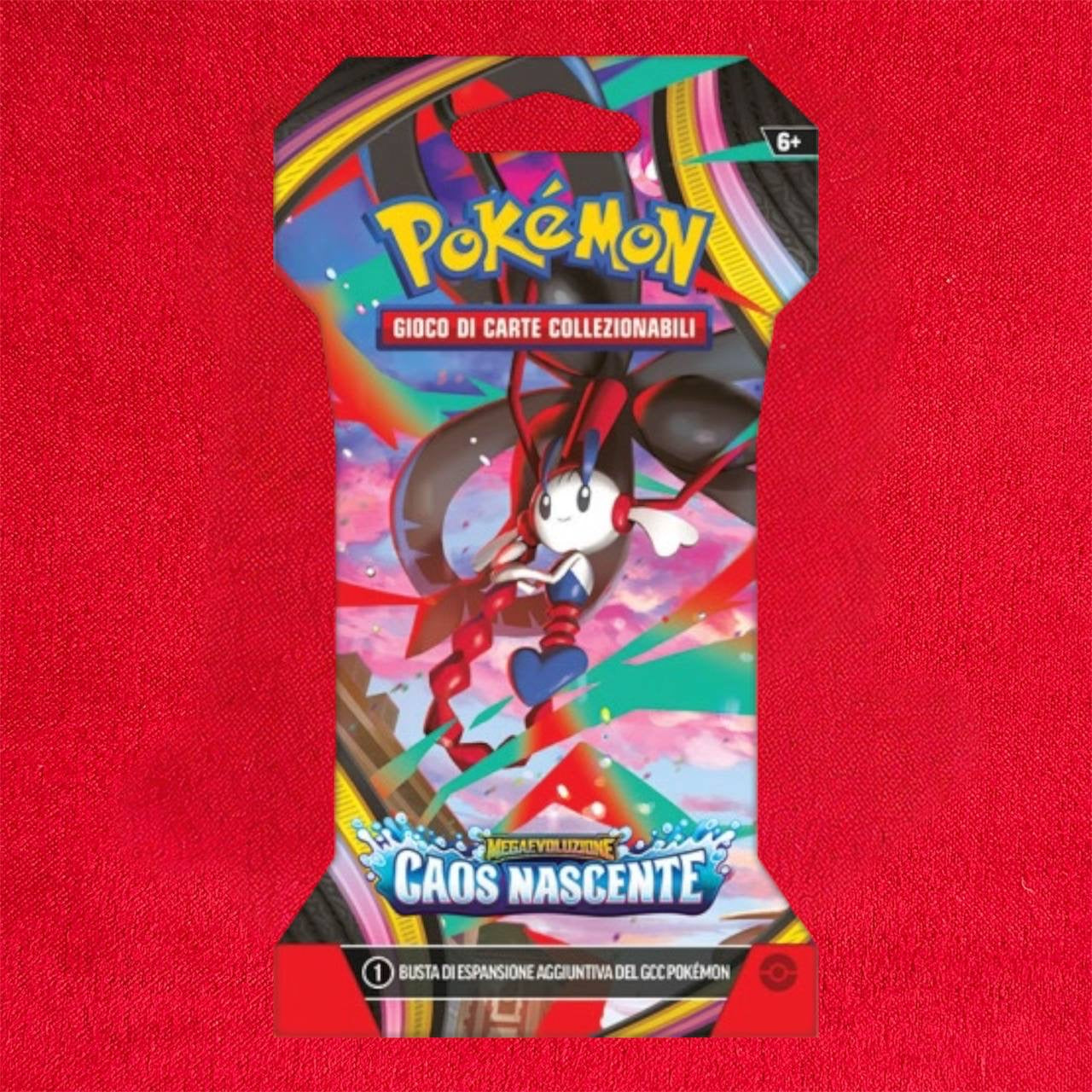 1 x Caos Nascente Megaevoluzioni Carte Pokémon - Artwork casuale