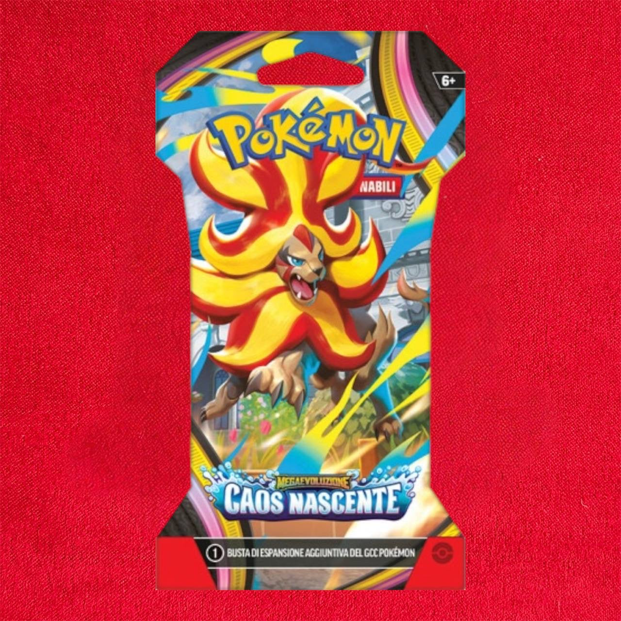 1 x Caos Nascente Megaevoluzioni Carte Pokémon - Artwork casuale