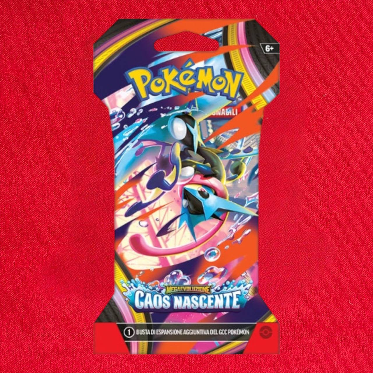 1 x Caos Nascente Megaevoluzioni Carte Pokémon - Artwork casuale