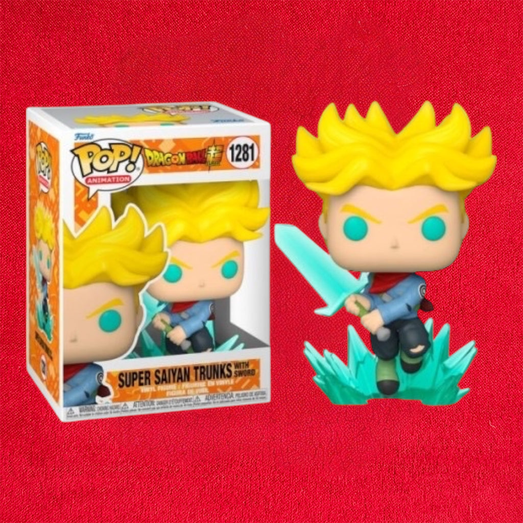 Dragon Ball Super POP! SS Trunks w/ Sword 9 cm