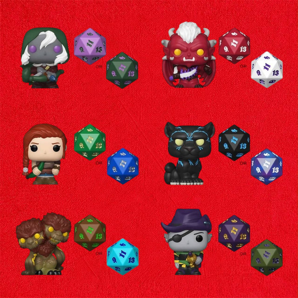 Dungeons & Dragons Bitty POP! & Dice Mystery Series 1