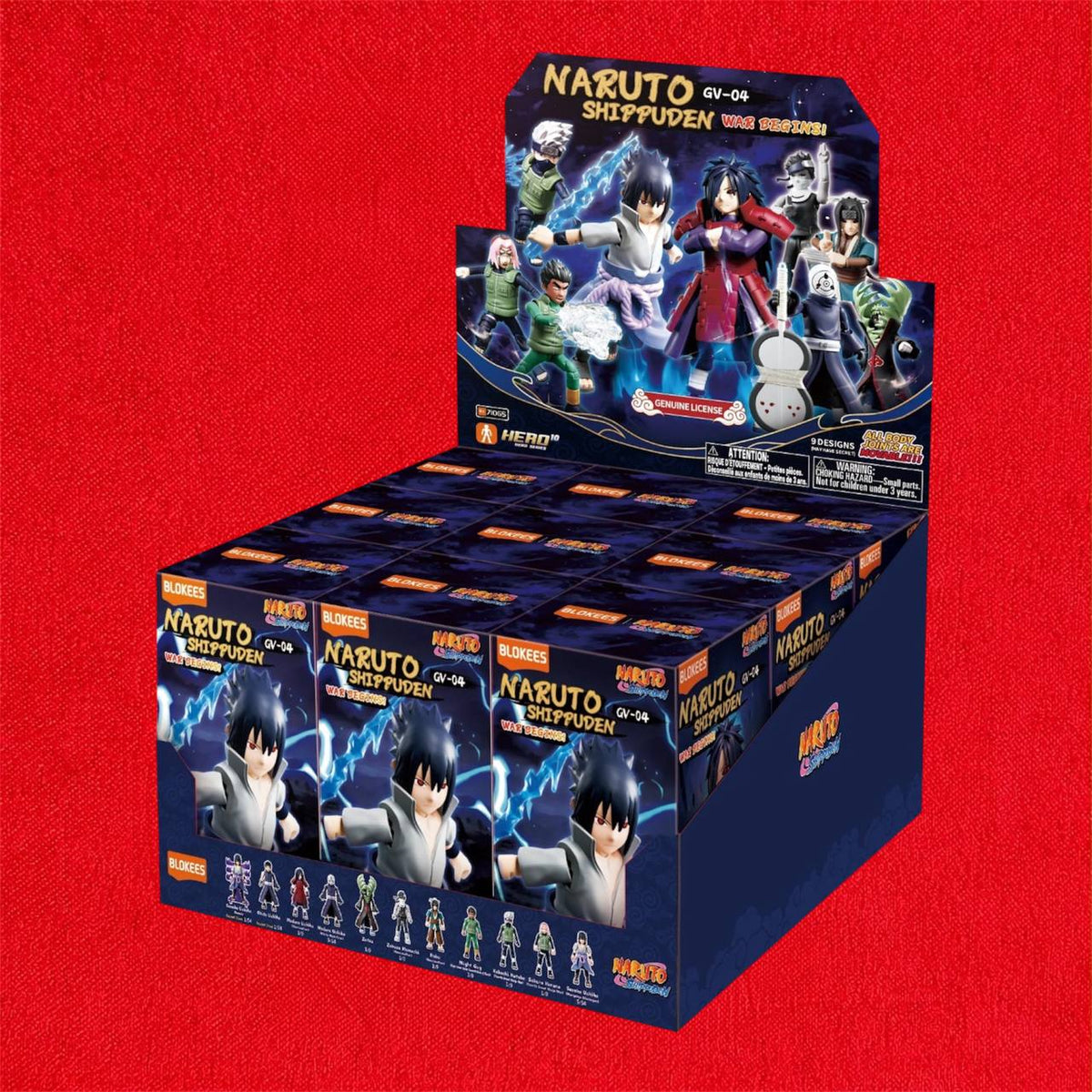 Blokees Blind Box 1pz Naruto: Galaxy Vrs 04 War Begins